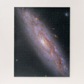 Spiraal Galaxy NGC 3972. Legpuzzel (Verticaal)