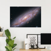 Spiraal Galaxy NGC 3972. Poster (Thuiskantoor)