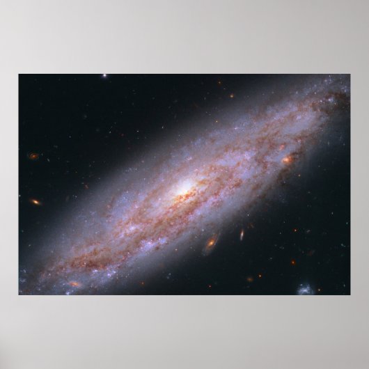 Spiraal Galaxy NGC 3972. Poster (Voorkant)