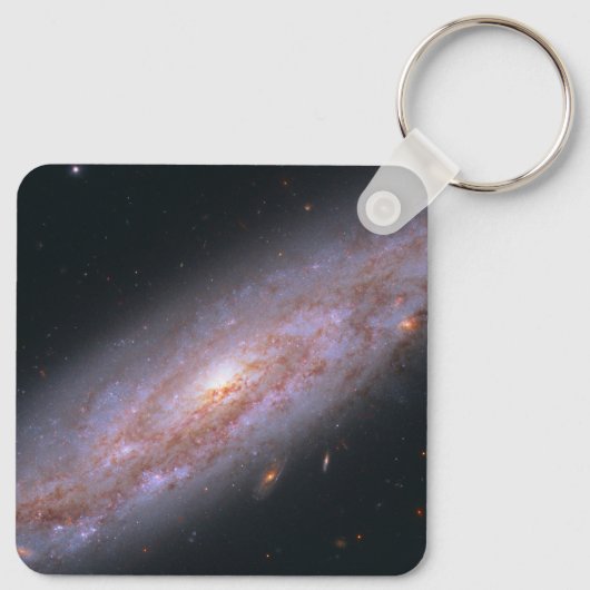Spiraal Galaxy NGC 3972. Sleutelhanger (Achterkant)