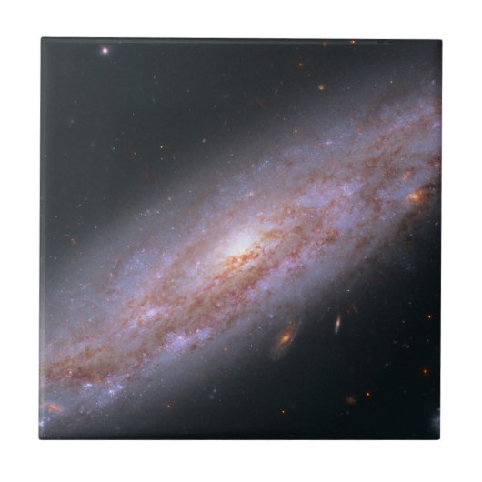 Spiraal Galaxy NGC 3972. Tegeltje (Voorkant)