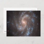 Spiraal Galaxy NGC 5584 Briefkaart (Voorkant / Achterkant)