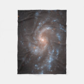 Spiraal Galaxy NGC 5584 Fleece Deken (Voorkant)