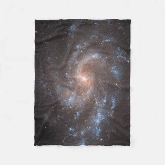 Spiraal Galaxy NGC 5584 Fleece Deken (Voorkant)