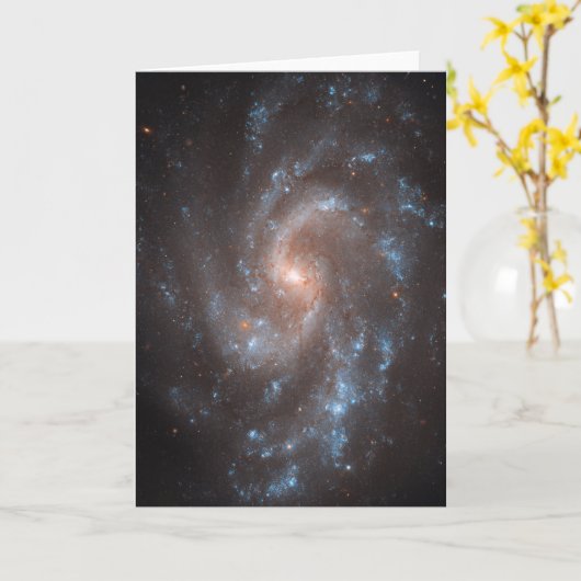 Spiraal Galaxy NGC 5584 Kaart (Gele Bloem)