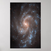 Spiraal Galaxy NGC 5584 Poster (Voorkant)