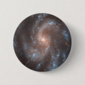 Spiraal Galaxy NGC 5584 Ronde Button 5,7 Cm (Voorkant)