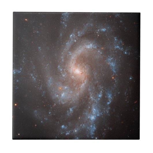 Spiraal Galaxy NGC 5584 Tegeltje (Voorkant)