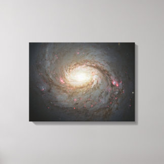 Spiraal Galaxy Space Universe Sterren Zwart Gat Sk Canvas Afdruk