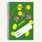 Spiraal gebonden Medium Size Journal Notitieboek (Voorkant)