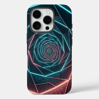 Spiraal gebroken symmetrie binnen het concept iPhone 16 pro hoesje