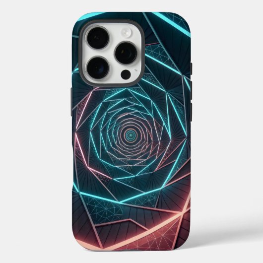 Spiraal gebroken symmetrie binnen het concept Case-Mate iPhone case (Achterkant)