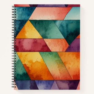 Spiraal Geometrisch Patroon Notitieboek