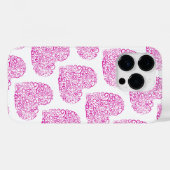 Spiraal handschrift roze hart voor Valentijnsdag Case-Mate iPhone Case (Achterkant (horizontaal))