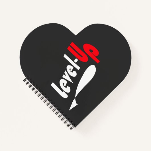 Spiraal hart notitieboek (Voorkant)