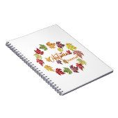 Spiraal Herfst Journal Notitieboek (Rechterzijde)