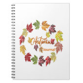 Spiraal Herfst Journal Notitieboek (Voorkant)
