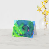 Spiraal I Kaart (Gele Bloem)