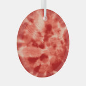 Spiraal Kaleidoscoop Psych Glas Ornament (Voorkant Rechts)