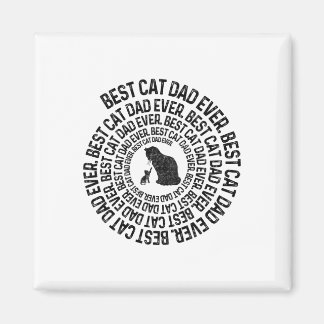 Spiraal Kat Papa - Beste Kat Papa Papa Ooit Spiraa Magneet