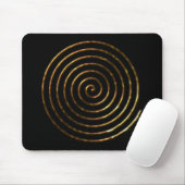 Spiraal Keltisch symbool Muismat (Met muis)