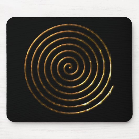 Spiraal Keltisch symbool Muismat (Voorkant)