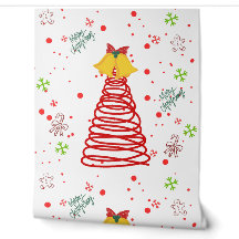 Spiraal Kerstboom en Bellen Ontwerp