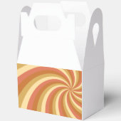 Spiraal Kleurrijke Achtergrond Favoriet Box Bedankdoosjes (Open)