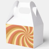 Spiraal Kleurrijke Achtergrond Favoriet Box Bedankdoosjes (Achterkant)
