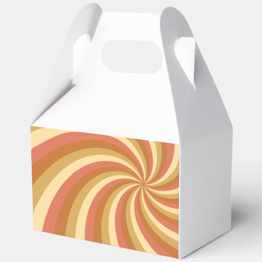 Spiraal Kleurrijke Achtergrond Favoriet Box Bedankdoosjes (Achterkant)