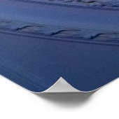 Spiraal licht gang abstracte poster (Hoek)