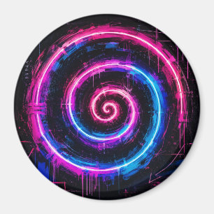 Spiraal Neon Draai Magneet