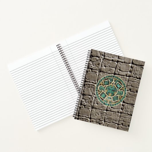 Spiraal Notebook Aztec Stones Notitieboek (Binnen)