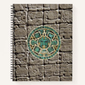 Spiraal Notebook Aztec Stones Notitieboek (Voorkant)