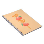 Spiraal notebook-fruitieskewer notitieboek (Rechterzijde)