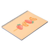 Spiraal notebook-fruitieskewer notitieboek (Linkerzijde)