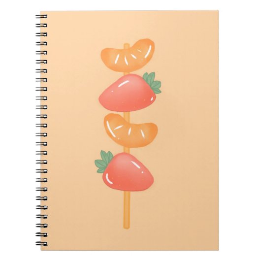 Spiraal notebook-fruitieskewer notitieboek (Voorkant)