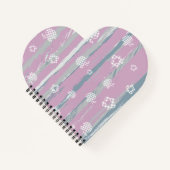 Spiraal Notebook – Gingham Boomgaard Notitieboek (Voorkant)