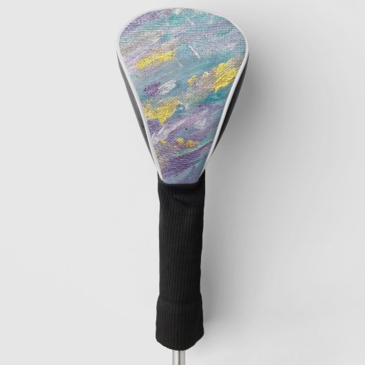 Spiraal Notebook Golfheadcover (Voorkant)