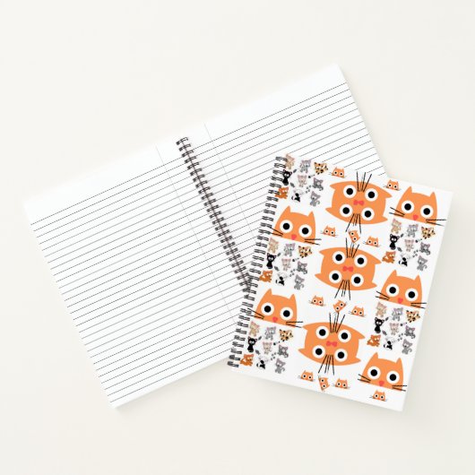 Spiraal Notebook Katten Kittens Notitieboek (Binnen)