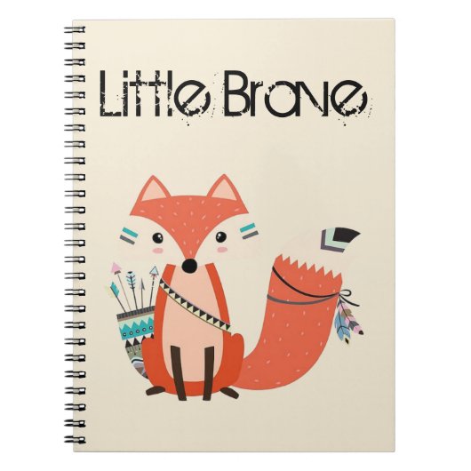 Spiraal Notebook - Little Brave Notitieboek (Voorkant)