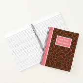 Spiraal Notebook met Diamantpatroon Notitieboek (Binnen)