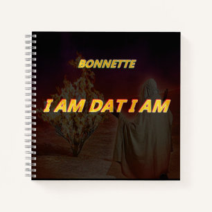 Spiraal Notebook met I AM Dat I Am titel Notitieboek