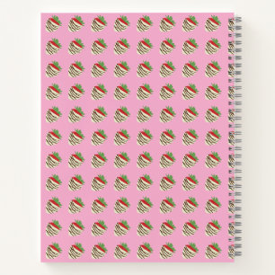 Spiraal Notebook met witte chocolade bekleding Notitieboek