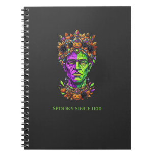Spiraal Notebook Neon Frankenstein Notitieboek