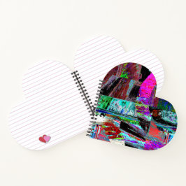 Spiraal Notebook – Neon Pulse Notitieboek