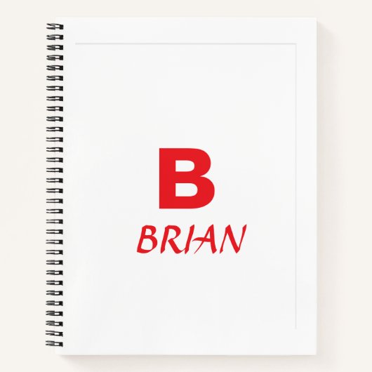 Spiraal Notebook Notitieboek (Voorkant)