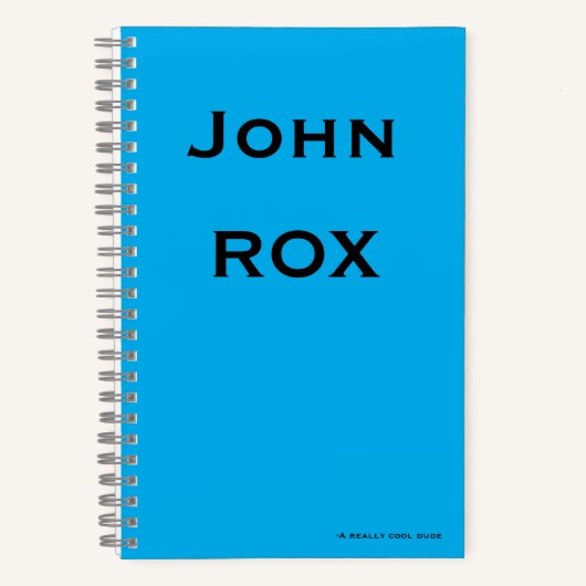 Spiraal Notebook Notitieboek (Voorkant)