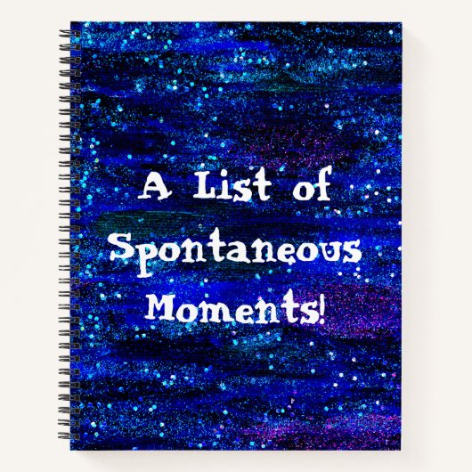 Spiraal Notebook Notitieboek (Voorkant)