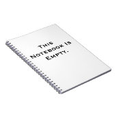 Spiraal Notebook. Notitieboek (Rechterzijde)